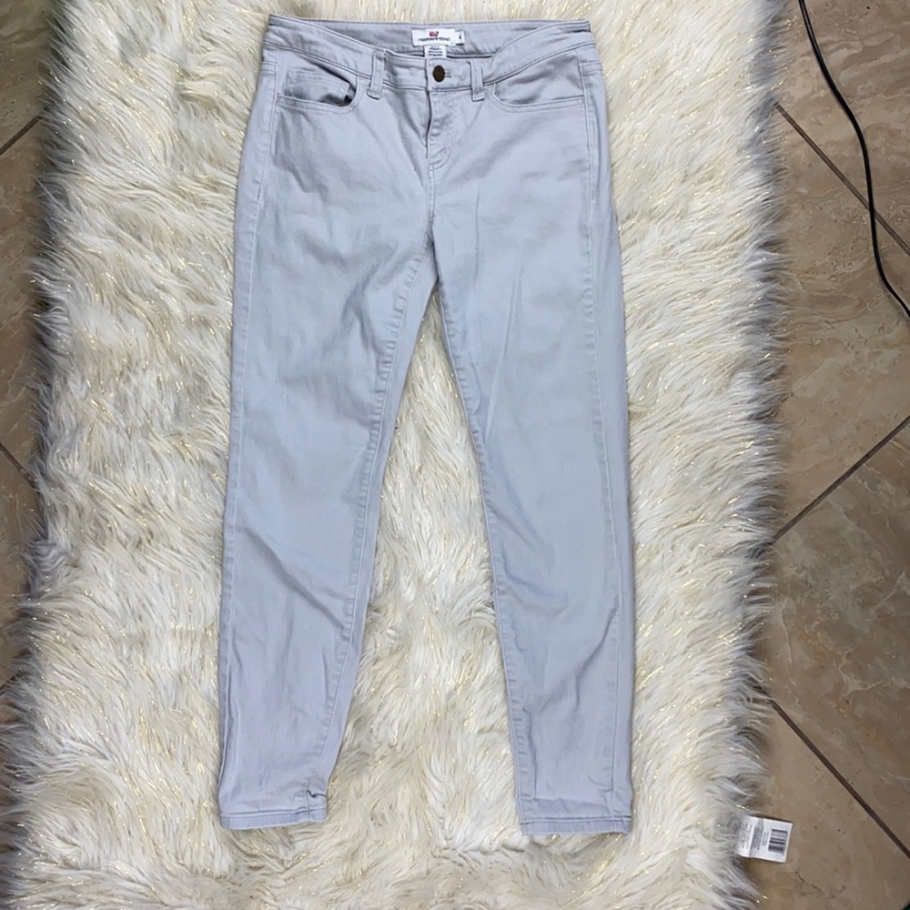 Vineyard vines Gray Skinny jeans Size 4